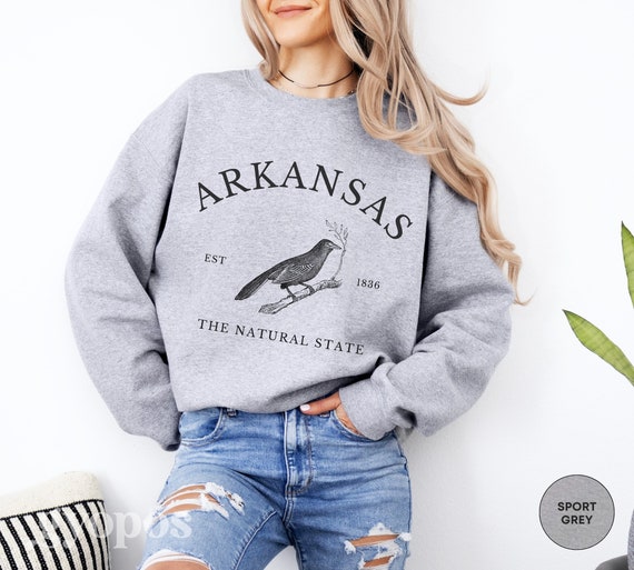 Sweat Arkansas, pull ras du cou The Natural State - Etsy France