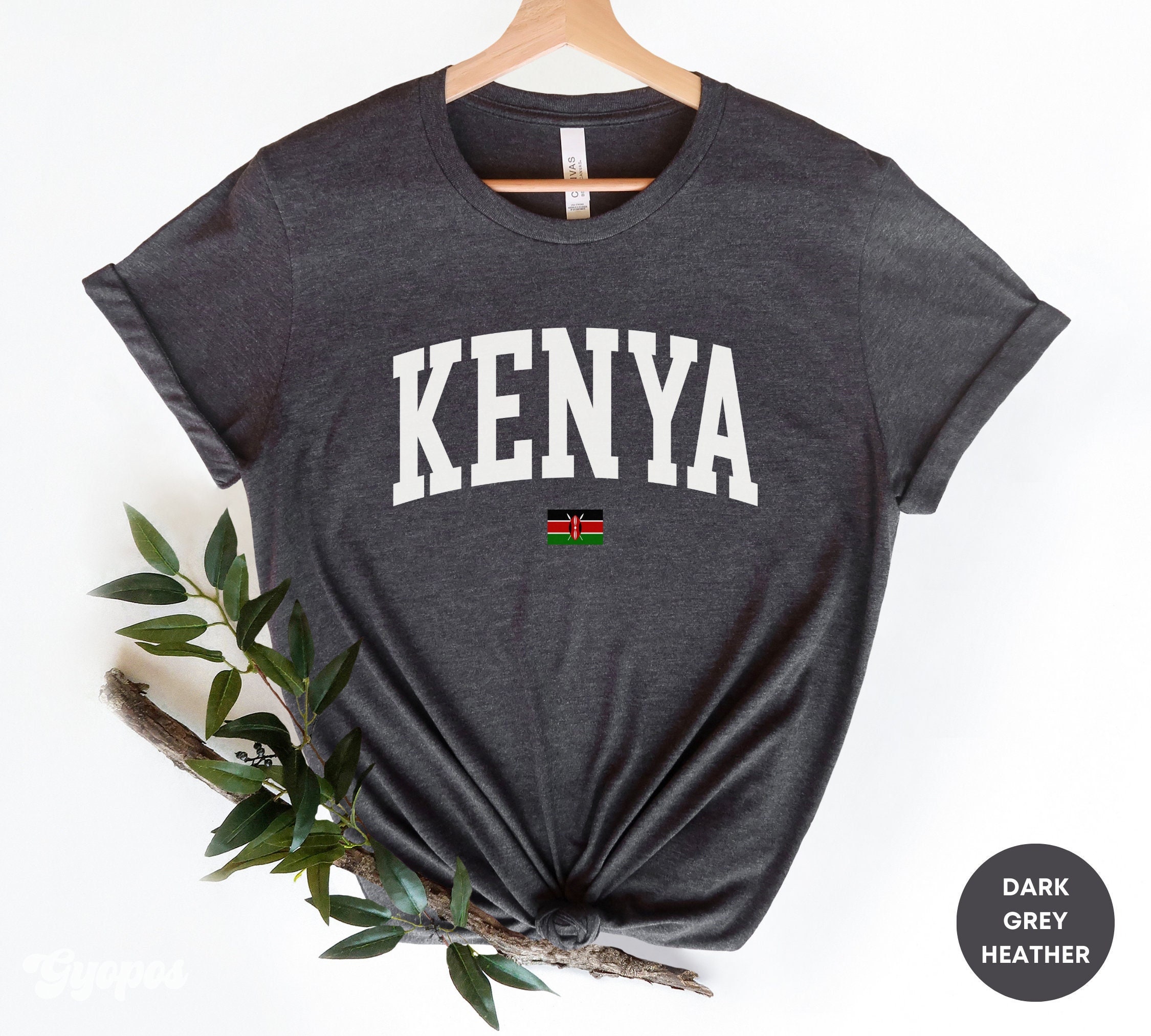  Kenya National Harambee T-shirt : Clothing, Shoes & Jewelry