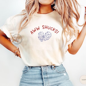 Austern Liebhaber T-Shirt, lustige Muscheln Shirt, Küsten Ästhetik, Foodie Tshirt, Oceancore Shirt, Strand Shirt, nautisches T-Shirt, Sommer Geschenk