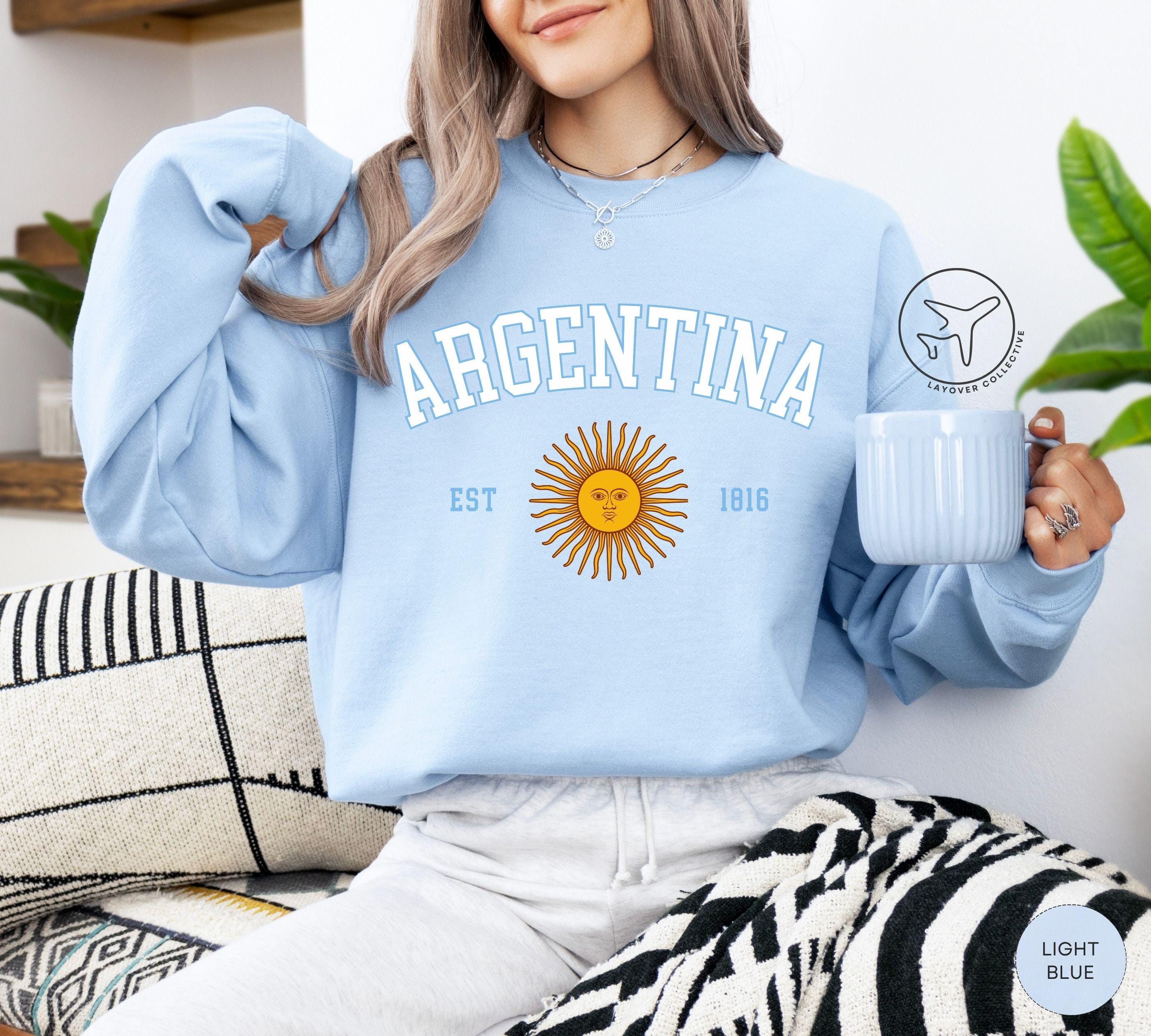 Pull L'Argentina Bleu - Taille L - Occasion Très Bon état