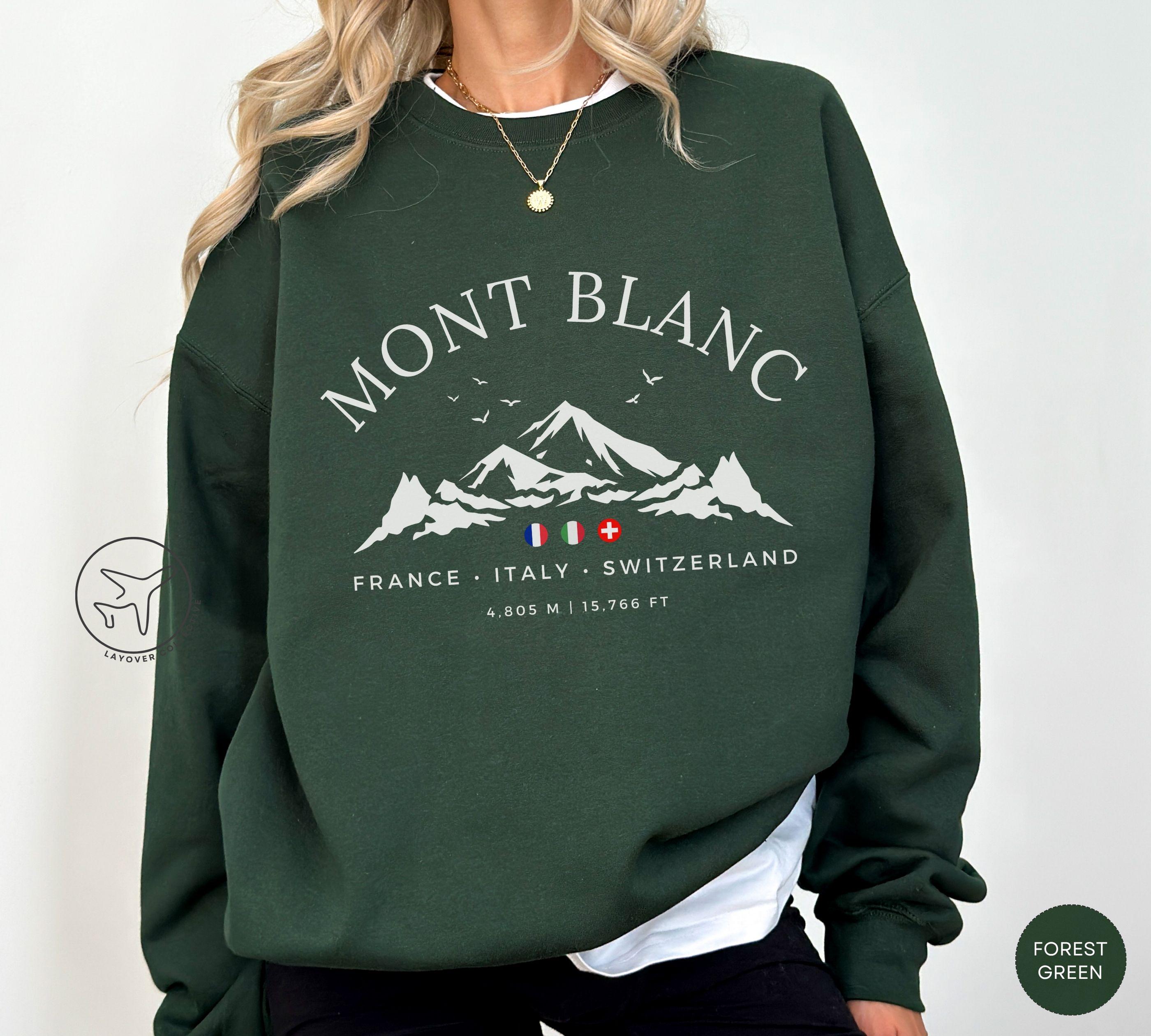 Chamonix Mont Blanc Sweatshirt - Etsy