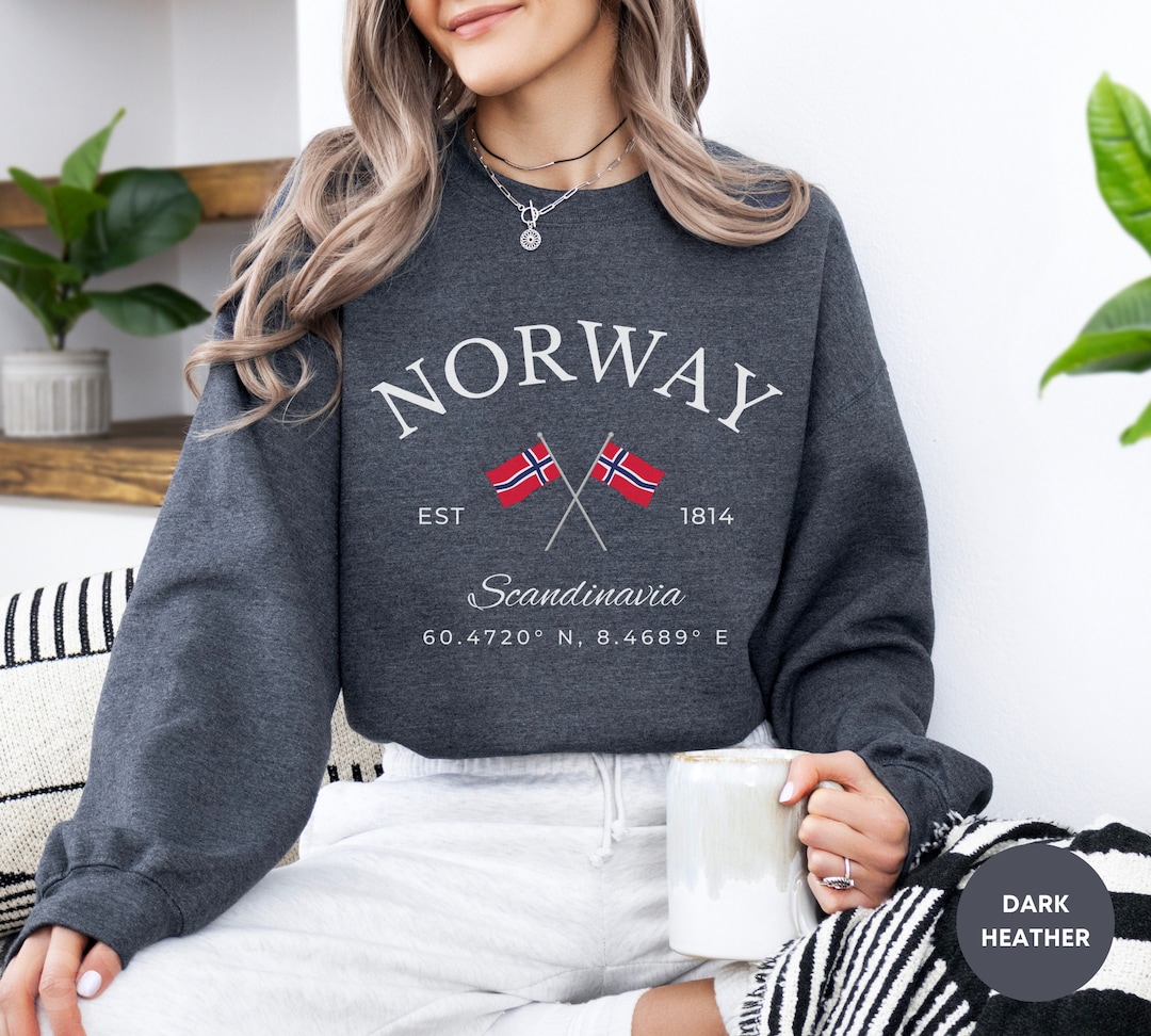 Norway 1963 Black Polyester Sweatshirt main image 1