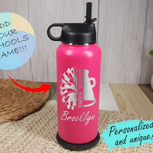 Cheer Gifts, Cheerleading Gifts, Cheerleader Gifts, Personalized Cheer Gifts, Cheer Team Gifts, Cheer Competition Gifts, Cheer water bottle