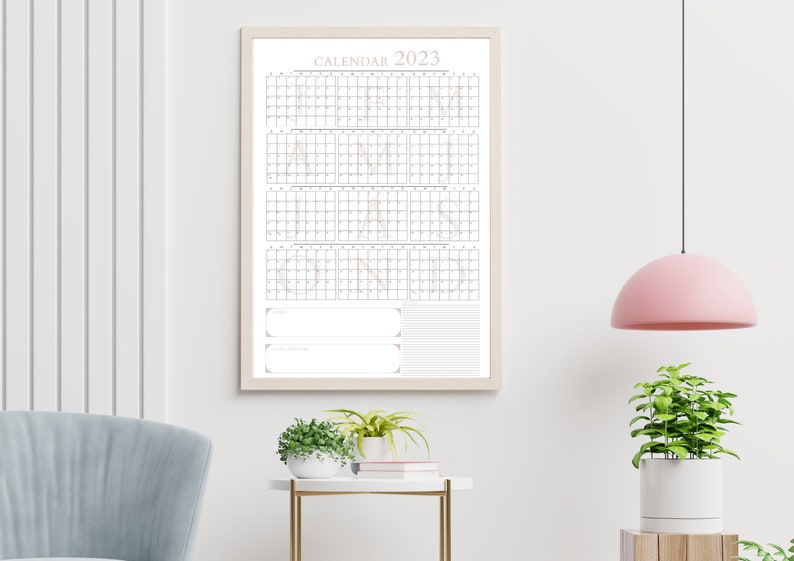 Large Printable Calendar For One Page Printable