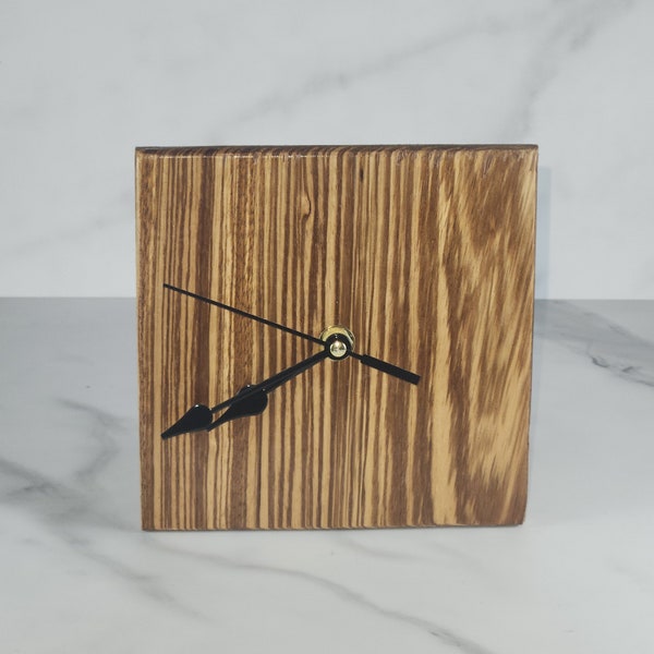 Rustic Desk Clock - Etsy