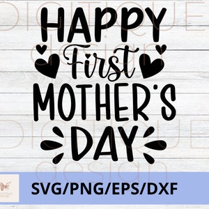 Día de la Madre SVG, Feliz Primer Día de la Madre SVG, Feliz Día de la Madre Svg, Mom Quotes Svg, Mom Cut File, Mom Png, Mom Cut File, Cricut