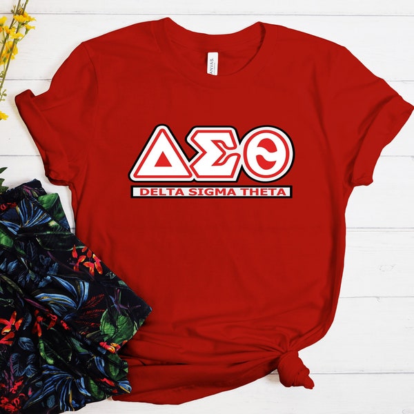 Delta Sigma Theta in bold-2, Delta Sigma Theta Shirt, Support Black History Month Shirt, Delta Sorority Shirt, 1913 Unisex T-shirt.