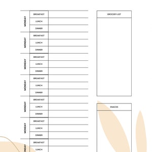 Weekly Meal Planner