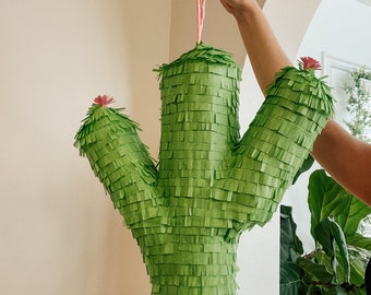 Cactus party piñatas