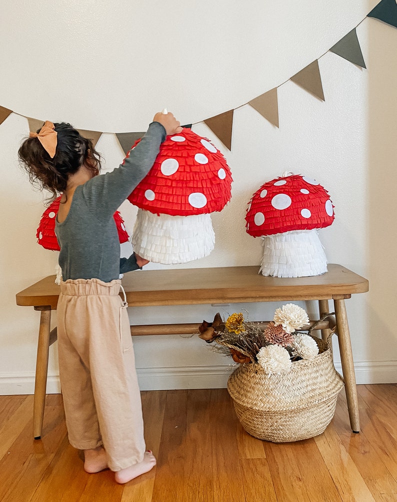 Mushroom Piñata Etsy