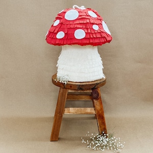 Enchanted Forest Mushroom Piñata - A Whimsical Addition to Your Magical Celebrations
