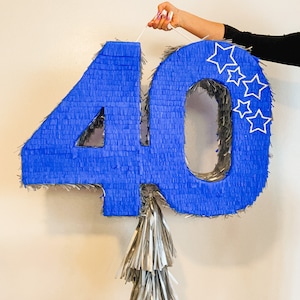 40th birthday piñatas