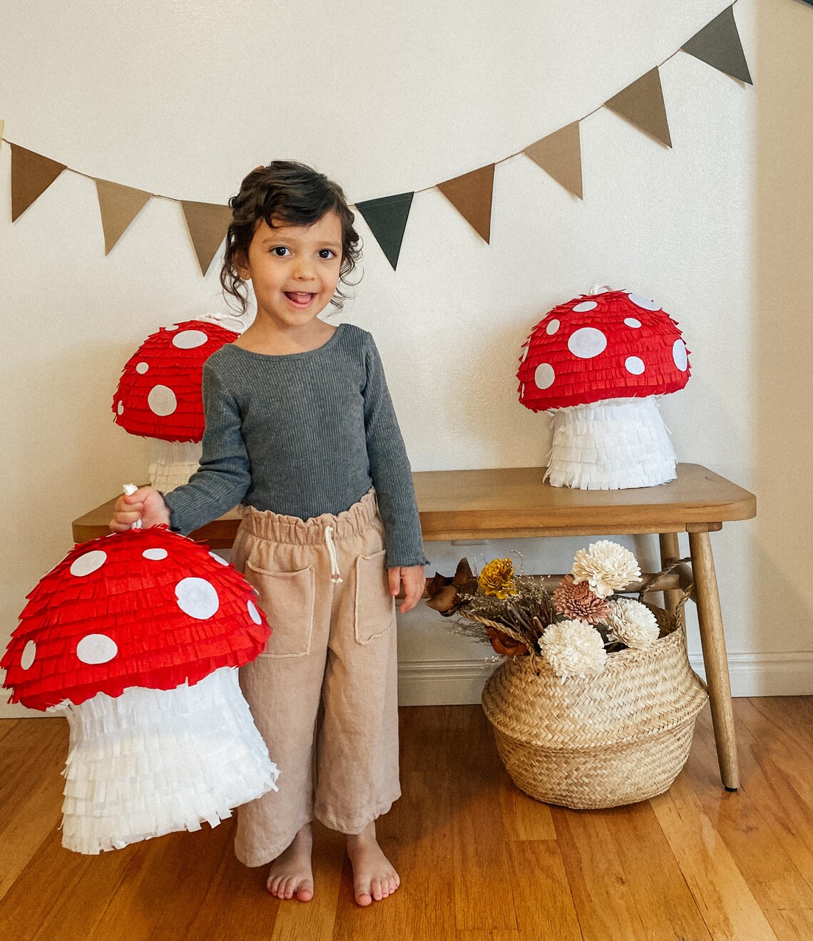 Mushroom Piñata Etsy