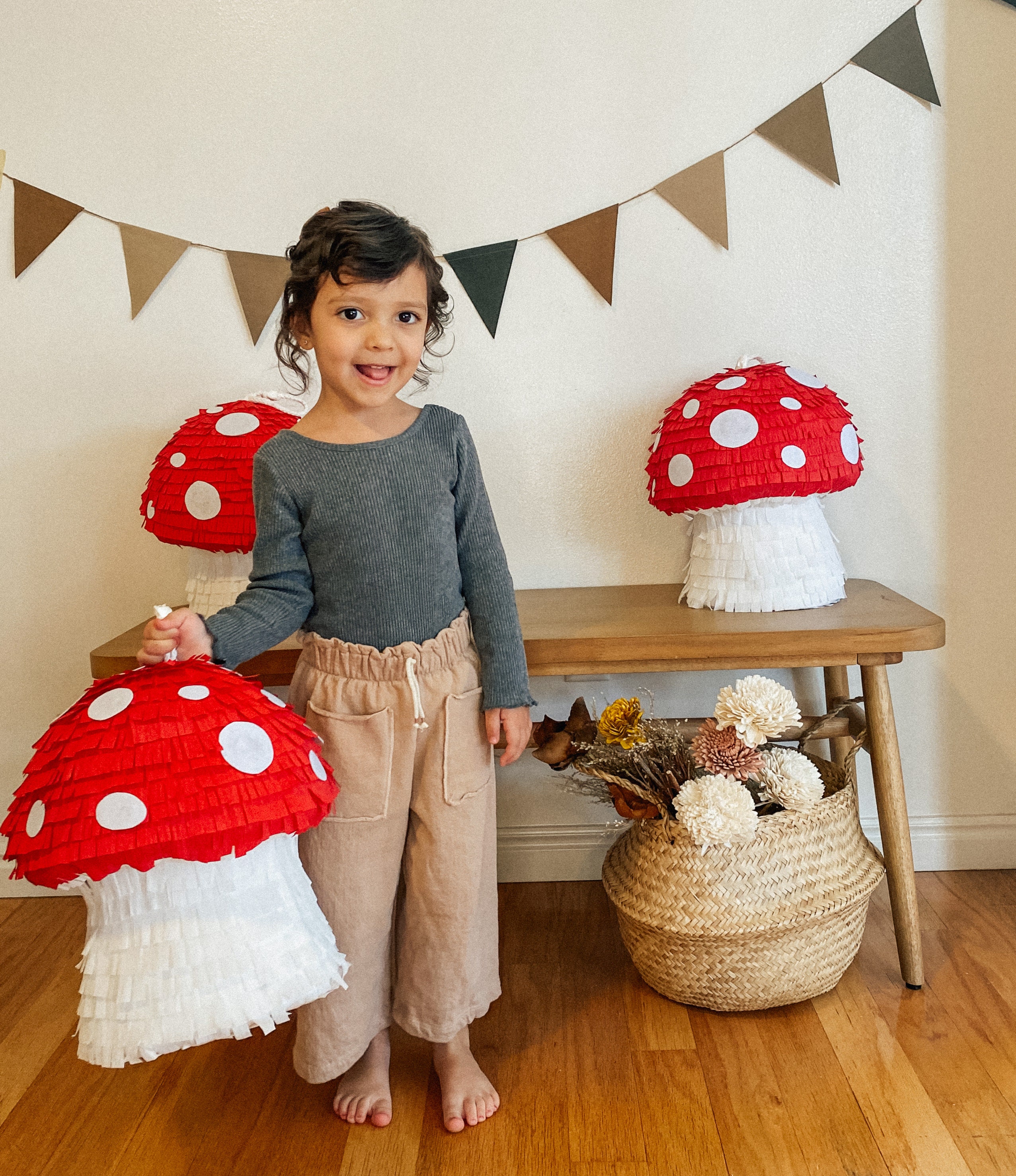 Enchanted Forest Mushroom Piñata - A Whimsical Addition to Your Magical ...