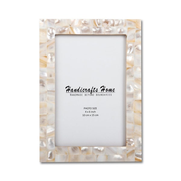 Mother of Pearl Picture Frame 4x6 Etsy