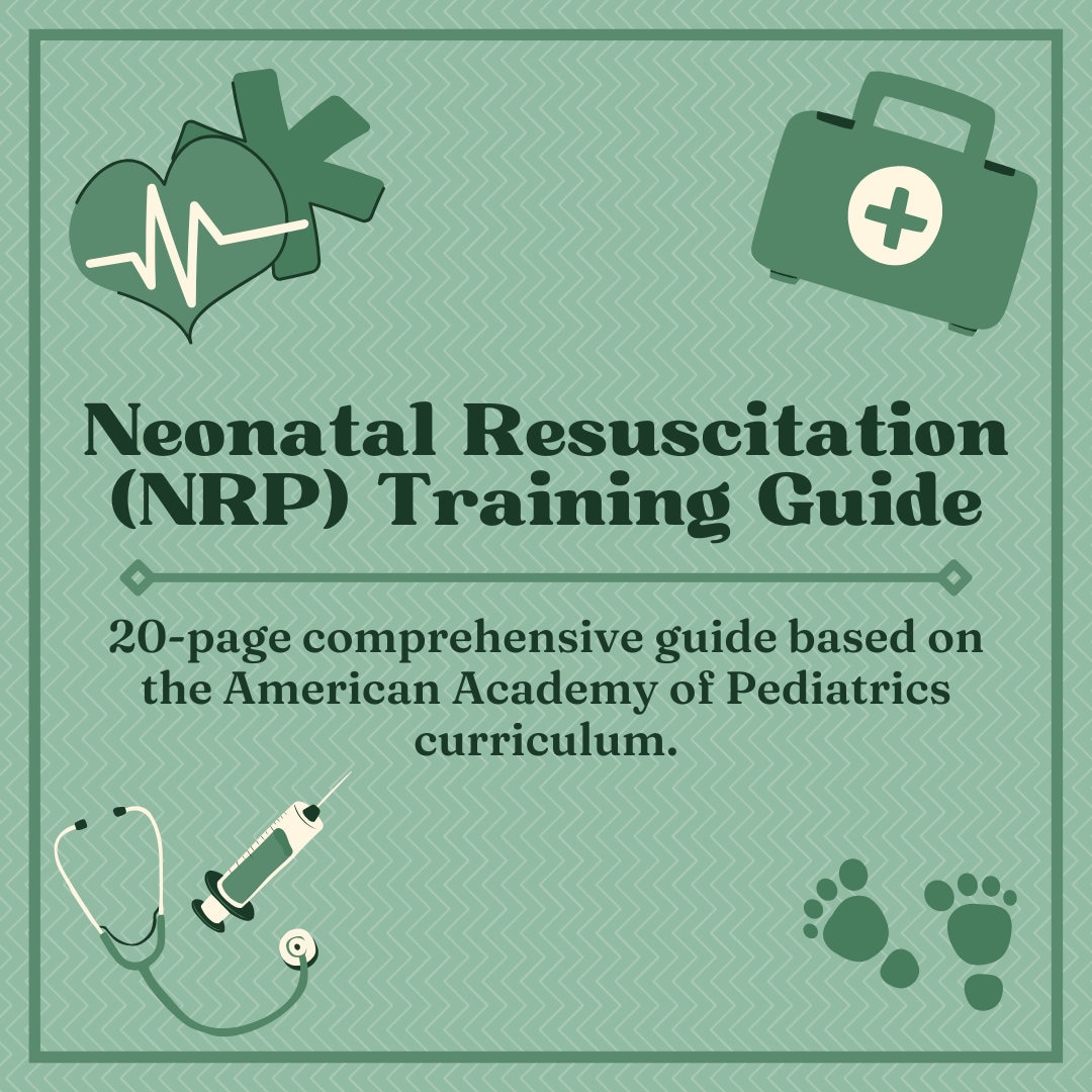 Neonatal Resuscitation Program Nrp 8th Edition Training Etsyde 