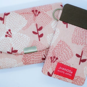 Porta carte; Porta biglietti da visita; Made in Japan; Porta carte in stile giapponese; Regalo; Amante del Giappone; Regalo di Natale; Porta carte; Riccio; corallo
