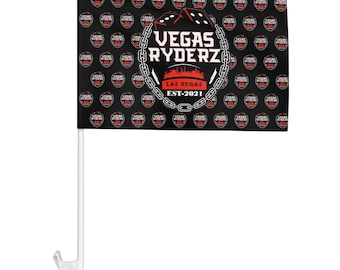 Vegas Ryderz Bike/Car Flag 12'' x 18''