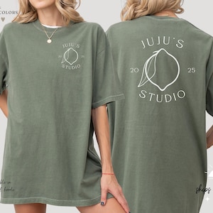 Comfort Colors® Shirt | Custom Logo Tshirt | Customized Business Shirts | Small Business Tshirt | Business Logo Shirt | Company Logo Shirt