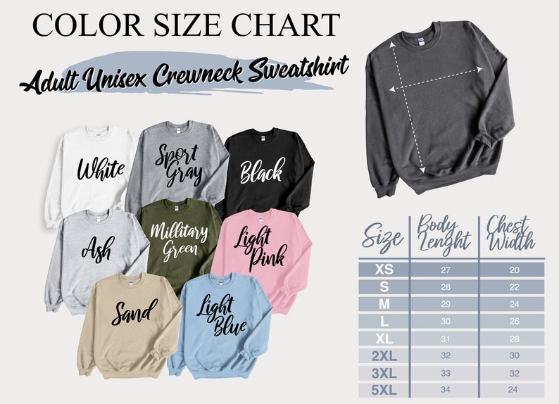 a group of sweatshirts with the names of each of them