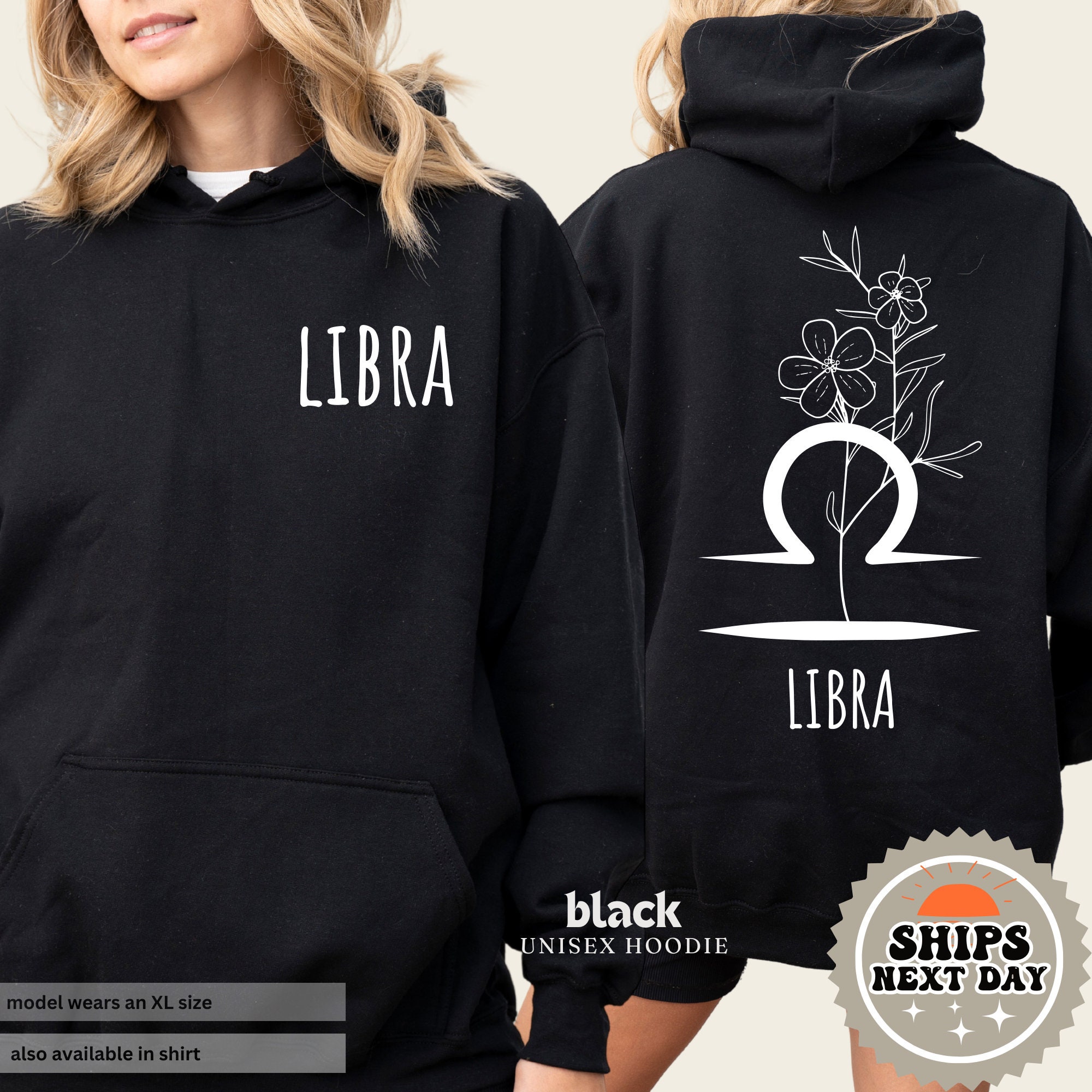 Zodiac Zip Hoodie - Etsy