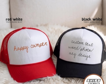 Custom Saying Trucker Hat, Personalized Saying Cap, Vintage Baseball Hat, New Mom Dad Gift, Bachelorette Party Hat, Custom Name Gift for Her