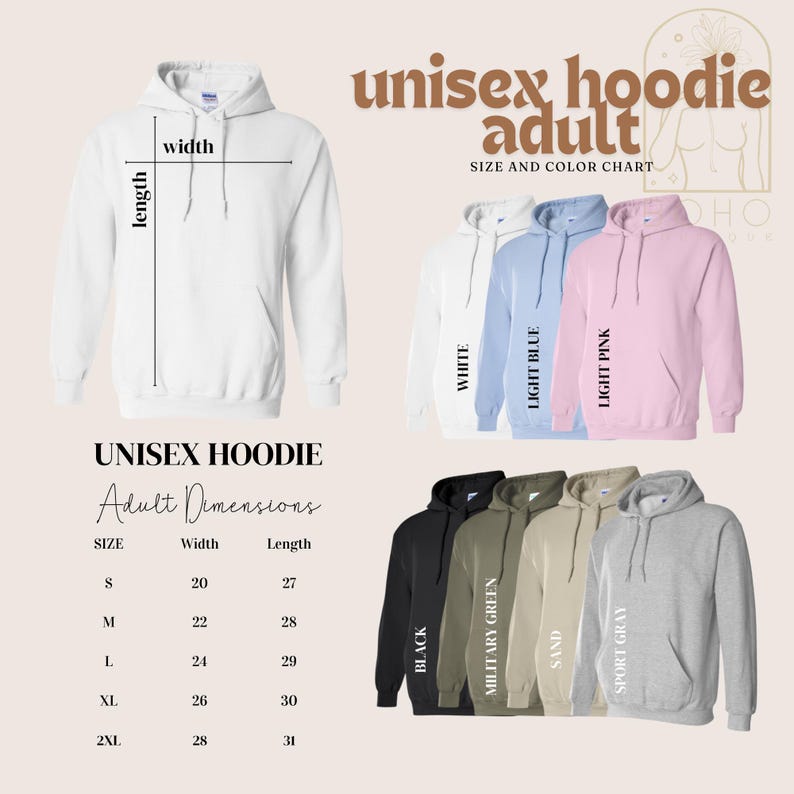 a white hoodie with a line of different colors