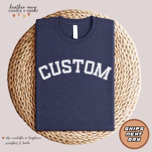 Comfort Colors® Custom Design University Tshirt | Custom College Shirt | Custom Design University Tee | College Program Shirt