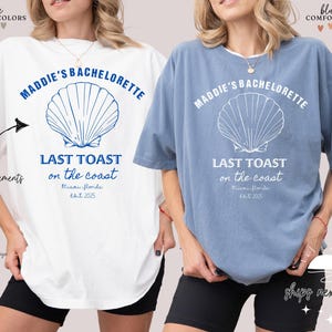 Comfort Colors Bachelorette Party  Custom Personalized Shirt | Bacheorette Party Tee | Wedding Party Shirt | Team Bridesmaid Shirt