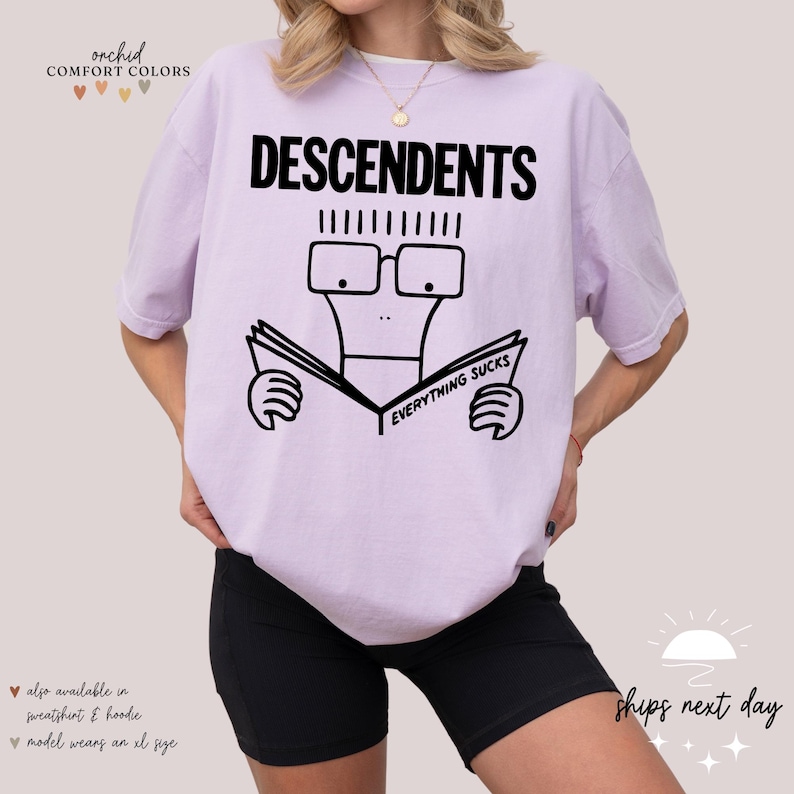 Descendents Everything Sucks Shirt | Descendents Band T Shirt | American Punk Rock Shirt | Hardcore Punk Rock | Descendents Gifys - 5550x image 4