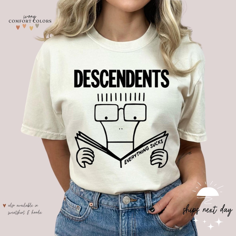 Descendents Everything Sucks Shirt | Descendents Band T Shirt | American Punk Rock Shirt | Hardcore Punk Rock | Descendents Gifys - 5550x image 1