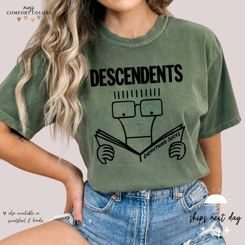 Descendents Everything Sucks Shirt | Descendents Band T Shirt | American Punk Rock Shirt | Hardcore Punk Rock | Descendents Gifys - 5550x image 3