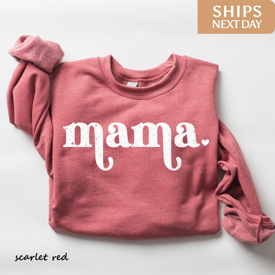 MAMA Graphic Round Neck Sweatshirt main image 0