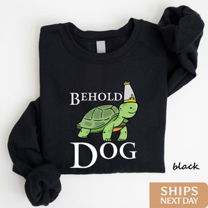 Behold Dog Sweatshirt | Elden Ring Sweater | Gamer Sweatshirt | Gaming Sweatshirt | Elden Ring Hoodie | Elden Ring Ranni | Gamer Gifts