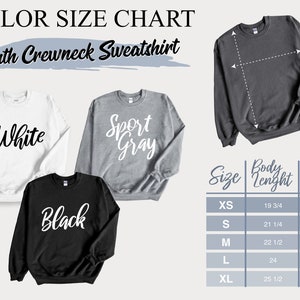 a group of sweatshirts with different font styles