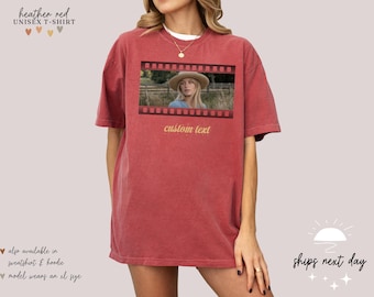 Custom Photo T-Shirt: Personalized Picture Tee, Cotton Blend