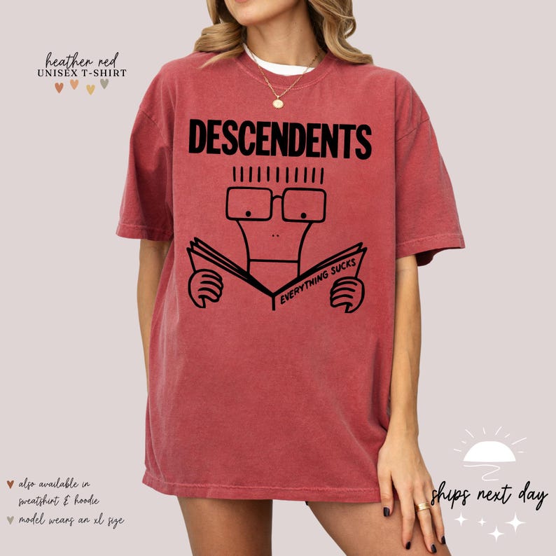 Descendents Everything Sucks Shirt | Descendents Band T Shirt | American Punk Rock Shirt | Hardcore Punk Rock | Descendents Gifys - 5550x image 6