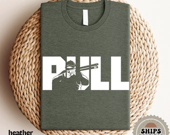 Camiseta de tiro al plato / Camiseta de tiro al plato / Regalo de tiro al plato / Camiseta de tirador al plato / Regalo de tirador al plato / Camiseta de campo de tiro / Regalo para él