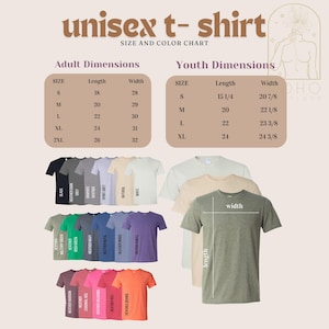 a t - shirt size guide for men and women
