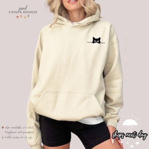Cat Mom Sweatshirts | Cat Sweatshirt Wome | Cat Hoodie | Cat Pocket  Sweatshirt | Gifts for Cat Lovers | Cat Graphic Crewnweck | Cute Cat