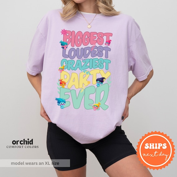 Biggest Loudest Craziest Party Ever Shirt | Birthday Party Shirt | Family Matching Birthday Shirts | Kids Birthday Shirt | Birthday Outfit