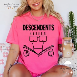 Descendents Everything Sucks Shirt | Descendents Band T Shirt | American Punk Rock Shirt | Hardcore Punk Rock | Descendents Gifys - 5550x image 5