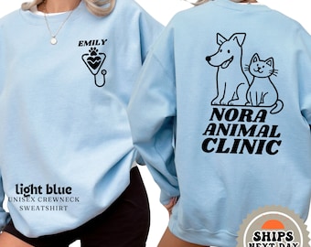 Custom Vet Sweatshirt | Personalized Veterinarian Gift