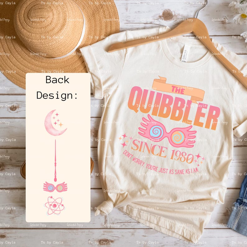 Harry Potter PNG, Universal png, Universal Vacation png, Luna Lovegood png, Quibbler png, Just As Sane As I Am png zdjęcie 1