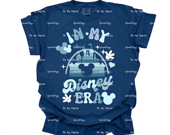 In My Disney Era PNG, T-Shirt Design (Digitaler Download)