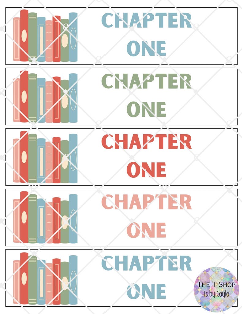 Chapter One Birthday Water Bottle Labels, Book Theme (digital File) - Etsy
