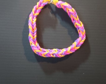 Rubber bands bracelet