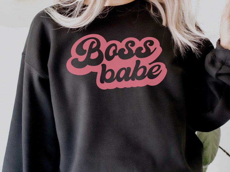 Boss Babe Black Mesh Tee