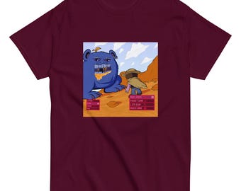 Showdown, Monster vs Traveler: Unisex classic tee