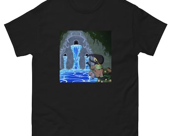 Hercules Beetle by the Fountain: Unisex classic tee